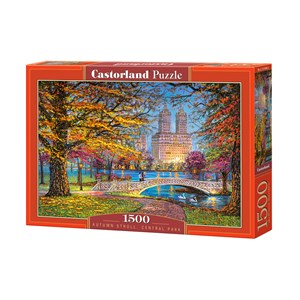 Castorland (C-151844) - "Efterårstur i Central park" - 1500 brikker puslespil