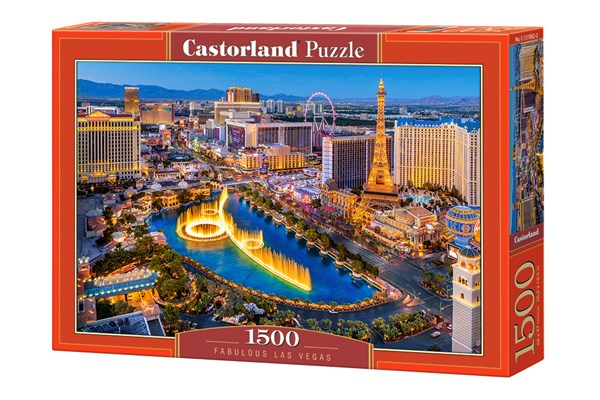 Castorland (C-151882) - "Fabulous Las Vegas" - 1500 brikker puslespil
