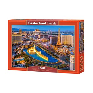 Castorland (C-151882) - "Fabulous Las Vegas" - 1500 brikker puslespil