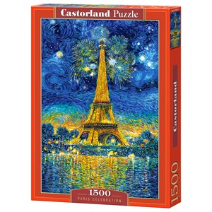 Castorland (C-151851) - "Paris Celebration" - 1500 brikker puslespil
