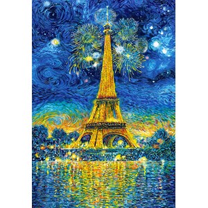 Castorland (C-151851) - "Paris Celebration" - 1500 brikker puslespil
