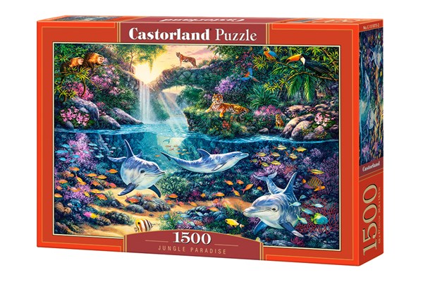 Castorland (C-151875) - "Jungle Paradise" - 1500 brikker puslespil