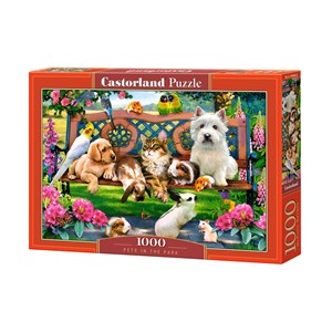 Castorland (C-104406) - "Pets in the Park" - 1000 brikker puslespil