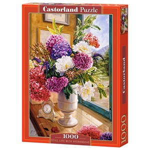 Castorland (C-104444) - "Still Life with Hydrangeas" - 1000 brikker puslespil