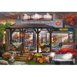 Castorland (C-104505) - "Jeb's General Store" - 1000 brikker puslespil