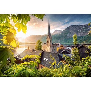 Castorland (C-104543) - "Postcard from Hallstatt" - 1000 brikker puslespil