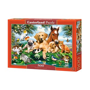 Castorland (B-53230) - "Summer Pals" - 500 brikker puslespil