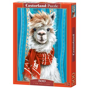 Castorland (B-53308) - "I am The Llama" - 500 brikker puslespil
