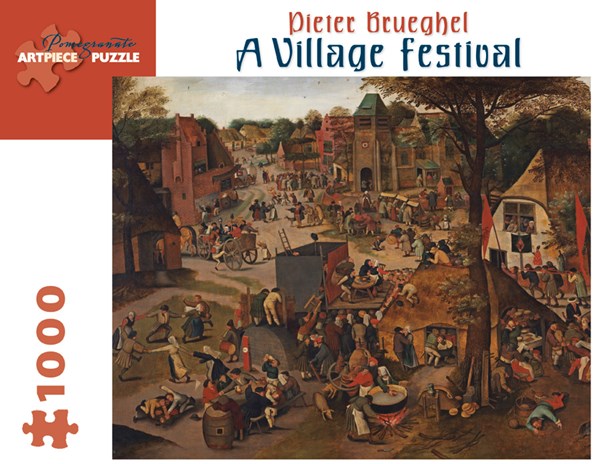 Pomegranate (AA773) - Pieter Brueghel the Elder: "A Village Festival" - 1000 brikker puslespil