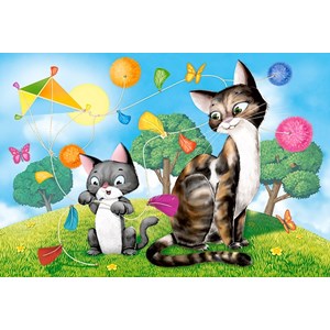 Castorland (B-041053) - "Mothers and Babies" - 8 12 15 20 brikker puslespil