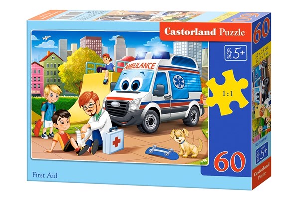 Castorland (B-066193) - "First Aid" - 60 brikker puslespil