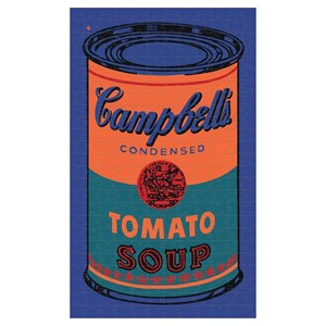Chronicle Books / Galison (9780735353879) - Andy Warhol: "Campbell's Soup Can Orange" - 300 brikker puslespil