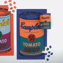 Chronicle Books / Galison (9780735353879) - Andy Warhol: "Campbell's Soup Can Orange" - 300 brikker puslespil