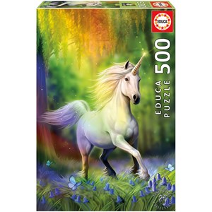 Educa (18448) - Anne Stokes: "Chase The Rainbow" - 500 brikker puslespil