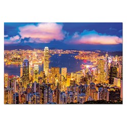 Educa (18462) - "Hong Kong Skyline" - 1000 brikker puslespil