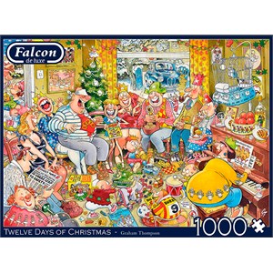 Falcon (11279) - Graham Thompson: "Twelve Days of Christmas" - 1000 brikker puslespil