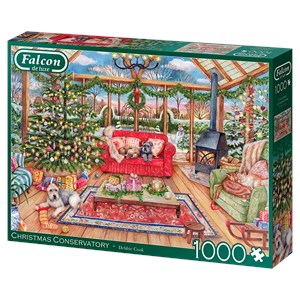 Falcon (11275) - "The Christmas Conservatory" - 1000 brikker puslespil
