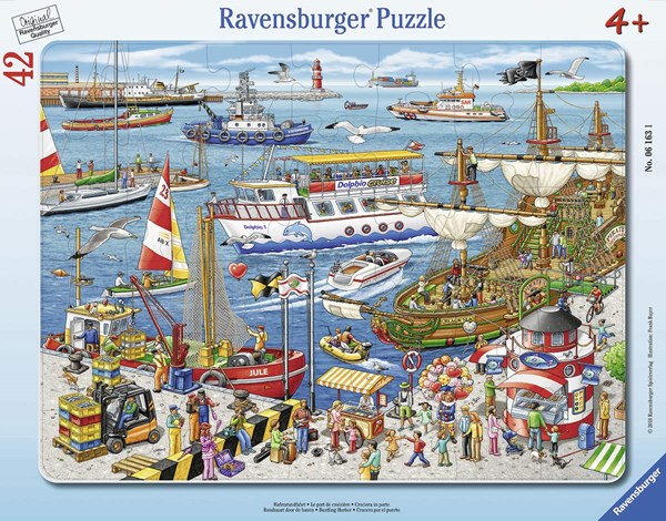 Ravensburger (06163) - "Marina" - 42 brikker puslespil