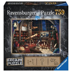 Ravensburger (19956) - "ESCAPE Stjerne-observatoriet" - 759 brikker puslespil