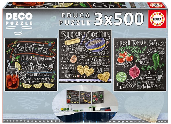 Educa (17094) - "Lily & Val" - 500 brikker puslespil