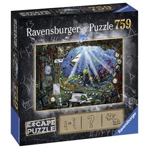 Ravensburger (19959) - "ESCAPE Room Submarinen" - 759 brikker puslespil