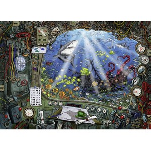 Ravensburger (19959) - "ESCAPE Room Submarinen" - 759 brikker puslespil