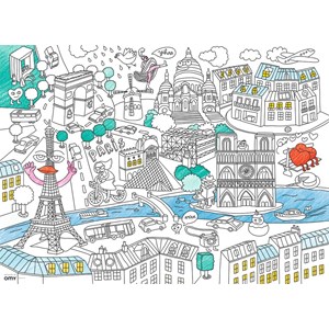 Ravensburger (10760) - "Paris" - 80 brikker puslespil