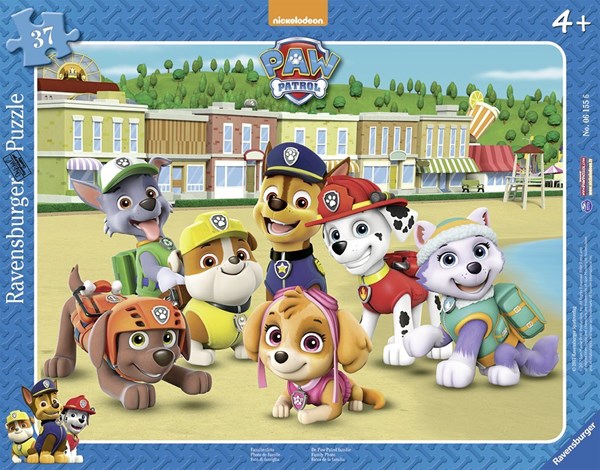 Ravensburger (06155) - "Paw Patrol" - 37 brikker puslespil