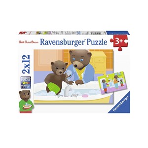 Ravensburger (07628) - "Little Brown Bear" - 12 brikker puslespil