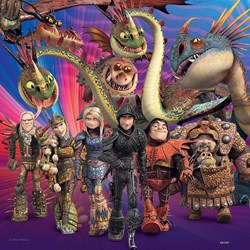 Ravensburger (08064) - "Dragon" - 49 brikker puslespil