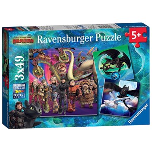 Ravensburger (08064) - "Dragon" - 49 brikker puslespil