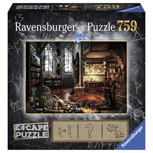 Ravensburger (19960) - "ESCAPE Dragens laboratorium" - 759 brikker puslespil