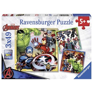 Ravensburger (08040) - "Marvel Avengers" - 49 brikker puslespil