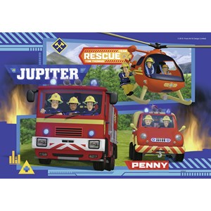 Ravensburger (07826) - "Brandmand Sam" - 24 brikker puslespil