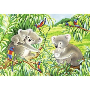 Ravensburger (07820) - "Søde koalaer og pandaer" - 24 brikker puslespil