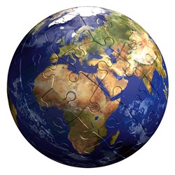 Ravensburger (11668) - "Sol system" - 522 brikker puslespil