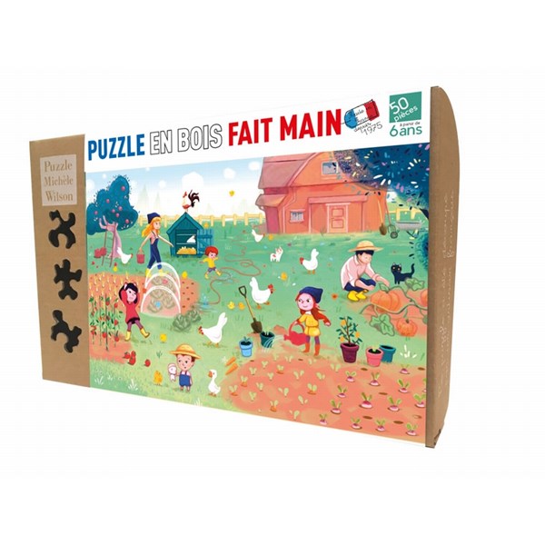 Puzzle Michele Wilson (K684-50) - "Pumpkin Family" - 50 brikker puslespil