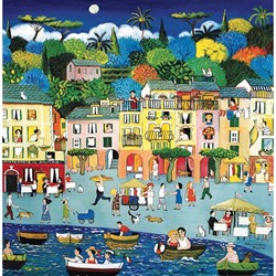 Puzzle Michele Wilson (A737-350) - Alessandra Puppo: "Portofino" - 350 brikker puslespil