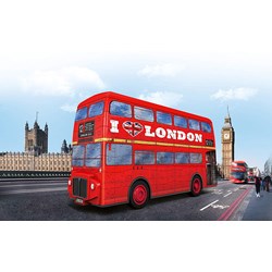 Ravensburger (12534) - "London Bus" - 216 brikker puslespil