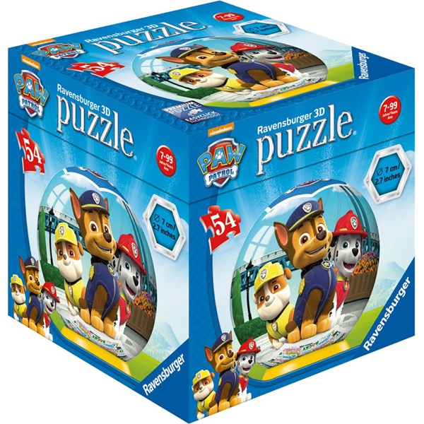 Ravensburger (72078-11917-01) - "Paw Patrol" - 54 brikker puslespil