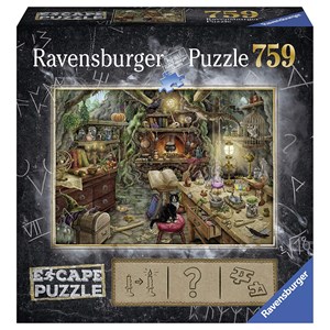 Ravensburger (19958) - "ESCAPE Witch's Kitchen" - 759 brikker puslespil