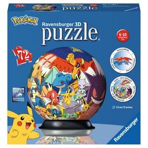 Ravensburger (11785) - "Pokemon" - 72 brikker puslespil