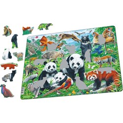 Larsen (FH43) - "Kinesiske Dyr" - 56 brikker puslespil