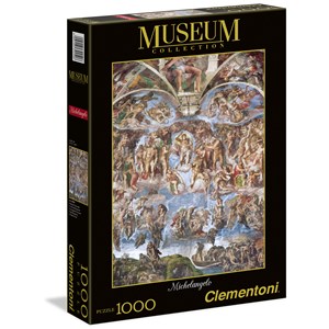 Clementoni (39250) - Michelangelo: "Universal Judgment" - 1000 brikker puslespil