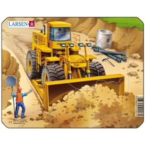 Larsen (Z3-3) - "Construction" - 7 brikker puslespil