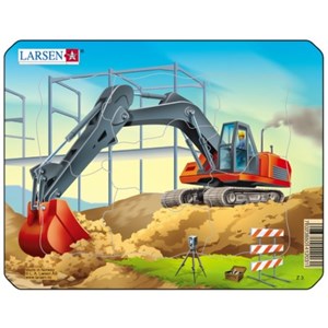 Larsen (Z3-1) - "Construction" - 7 brikker puslespil