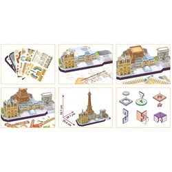 Cubic Fun (MC254h) - "Paris" - 114 brikker puslespil