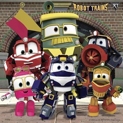 Ravensburger (08047) - "Robot Trains" - 49 brikker puslespil