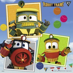 Ravensburger (08047) - "Robot Trains" - 49 brikker puslespil