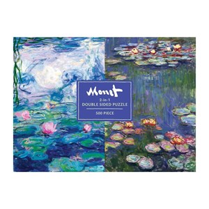 Chronicle Books / Galison (9780735358133) - Claude Monet: "Monet" - 500 brikker puslespil